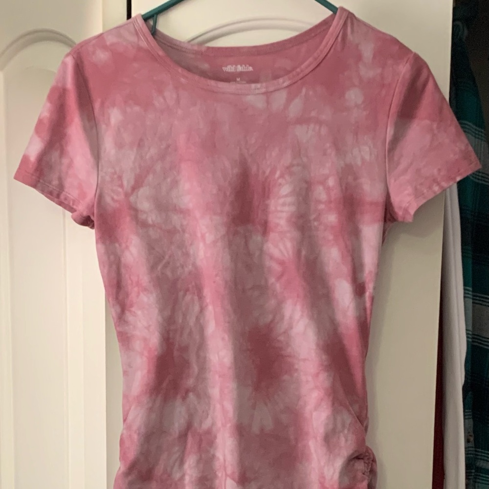 Pink tie dyed Dress